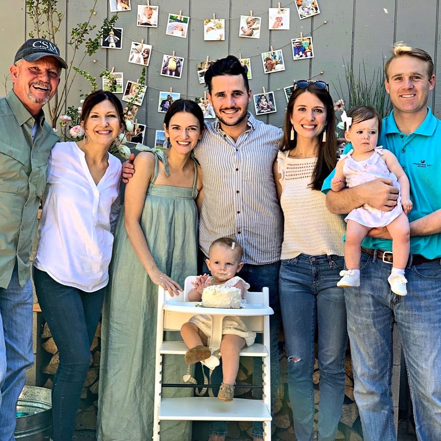 Dane Mount with Family
