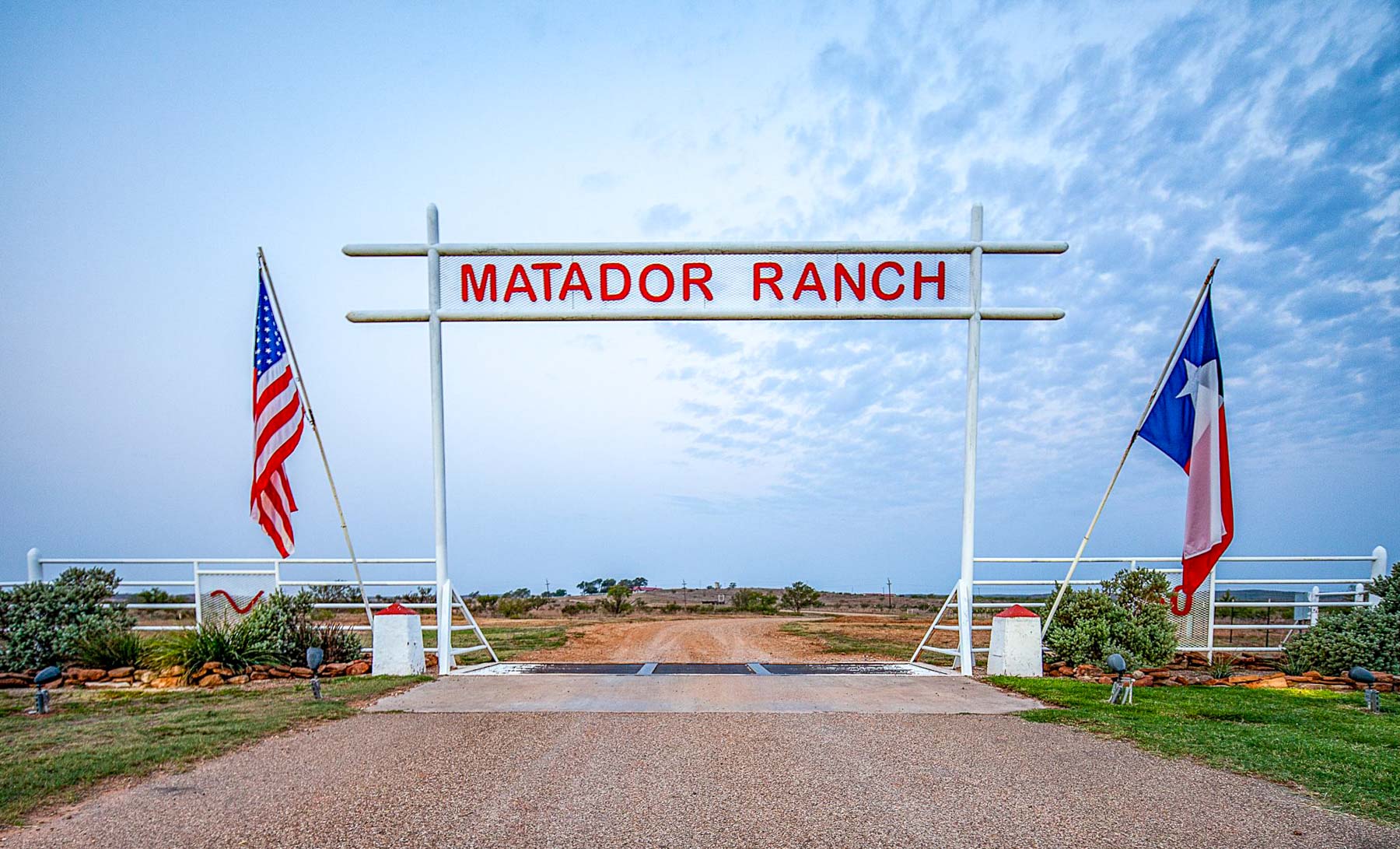 The Matador Ranch Gate