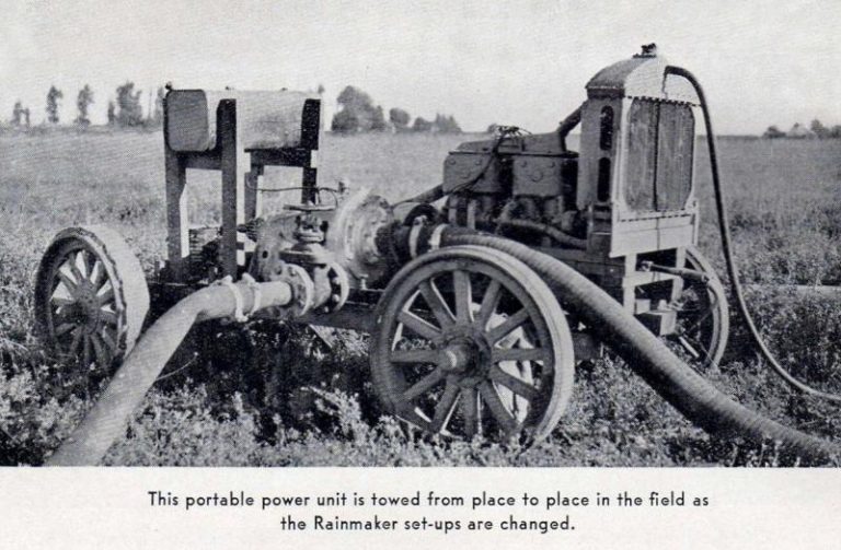 1938 Irrigation Pump