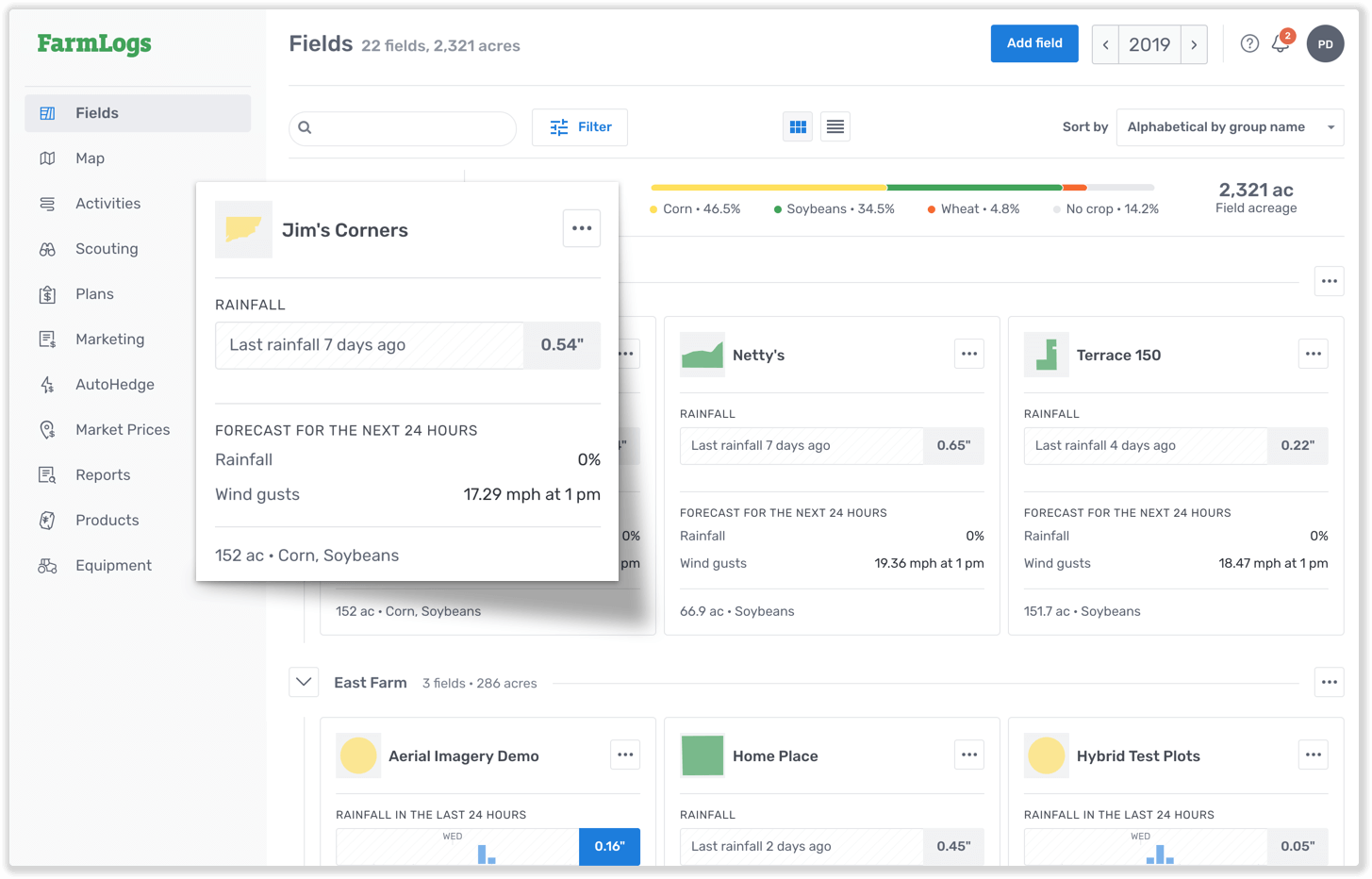 screenshot of a computer taking measurements