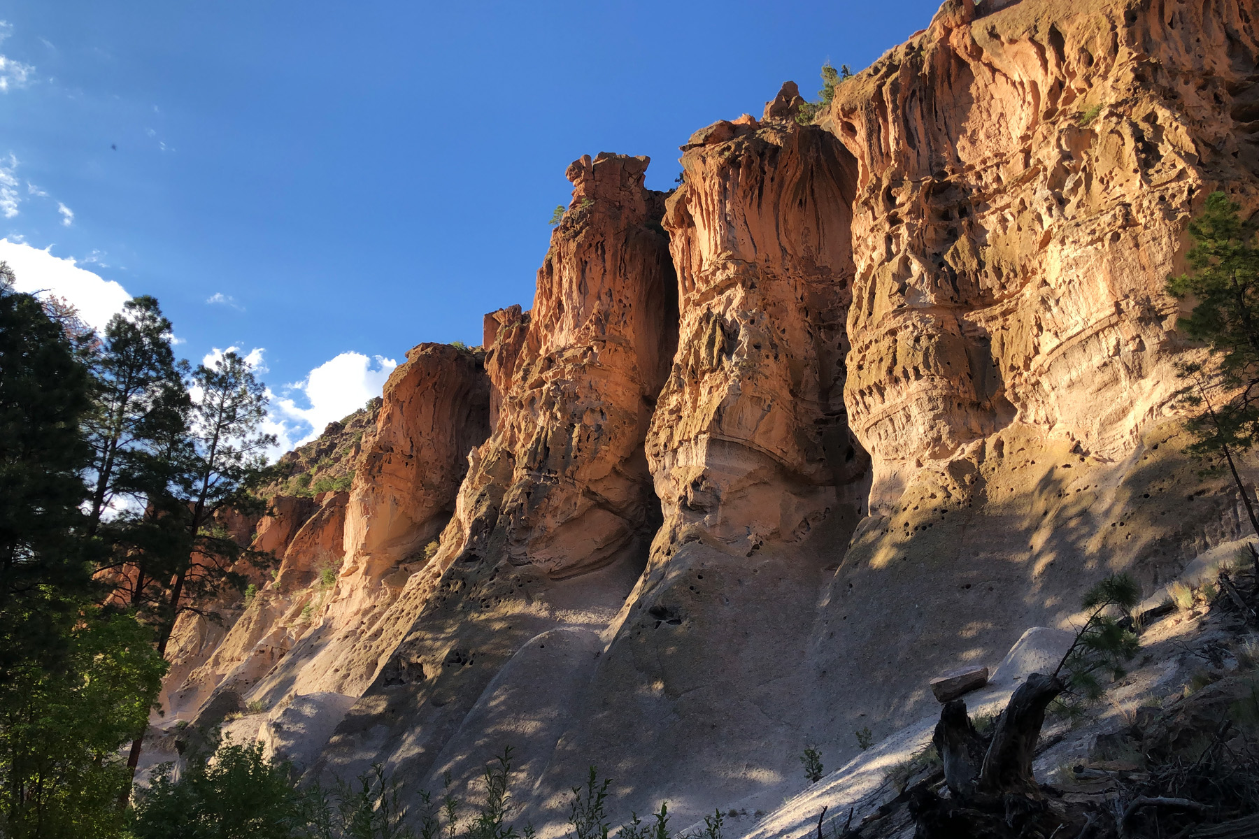 Cliff View in Bandelier Nat. Monument