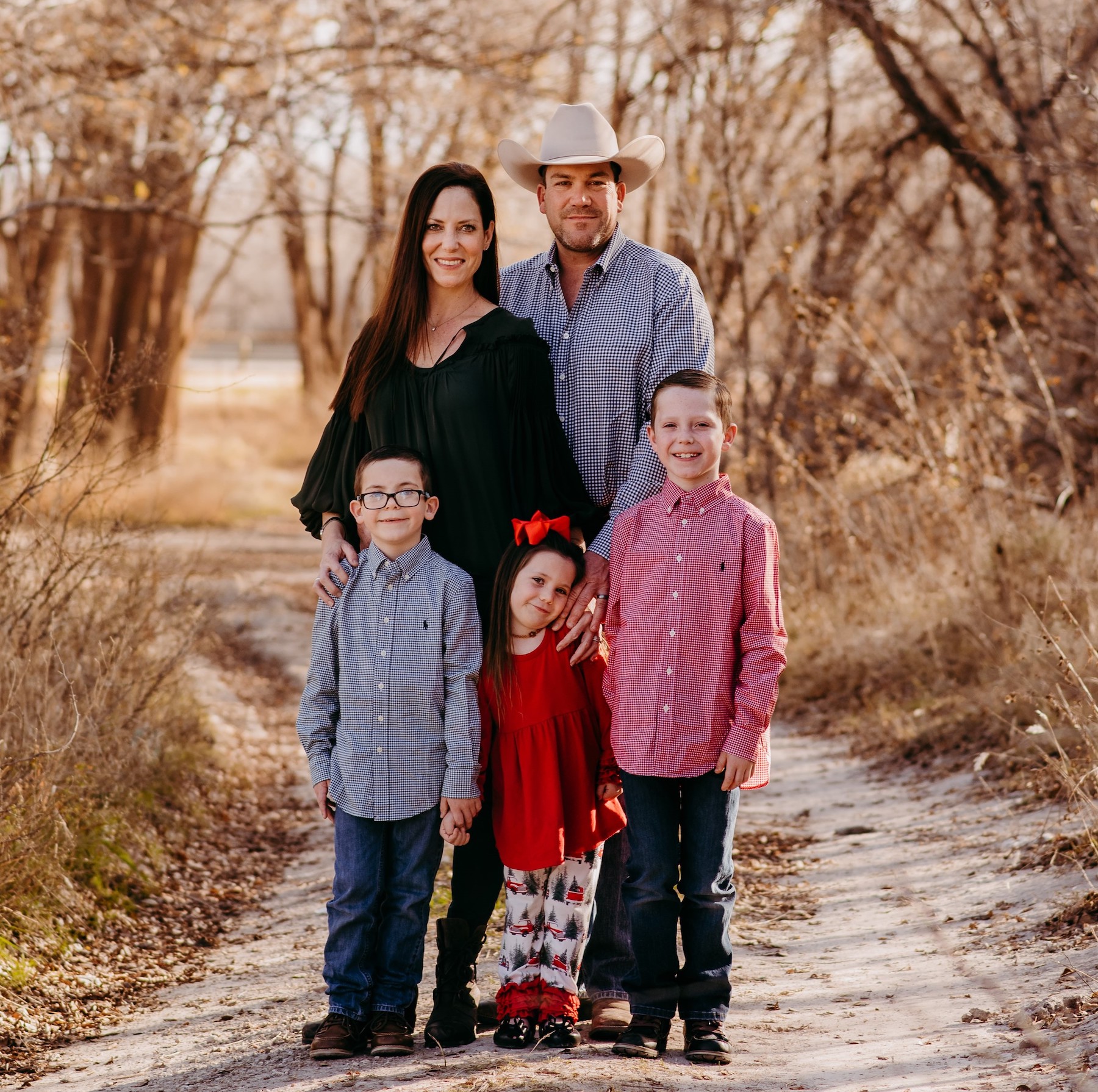 Charlie Middleton and his family