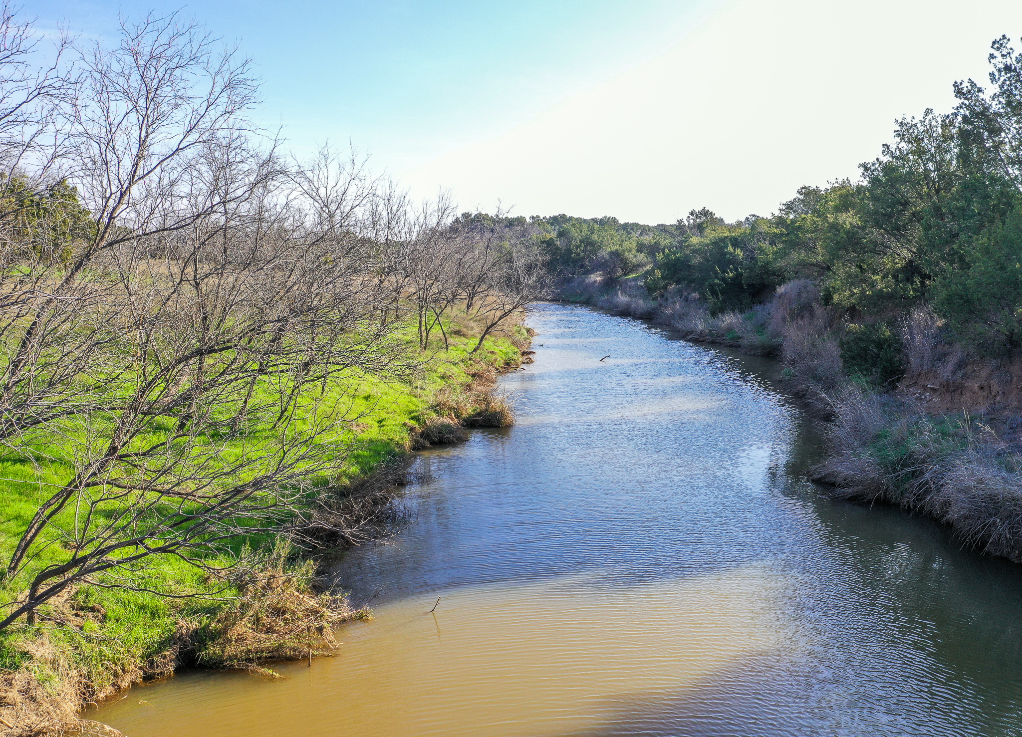 River at Three Rivers Ranch in Texas