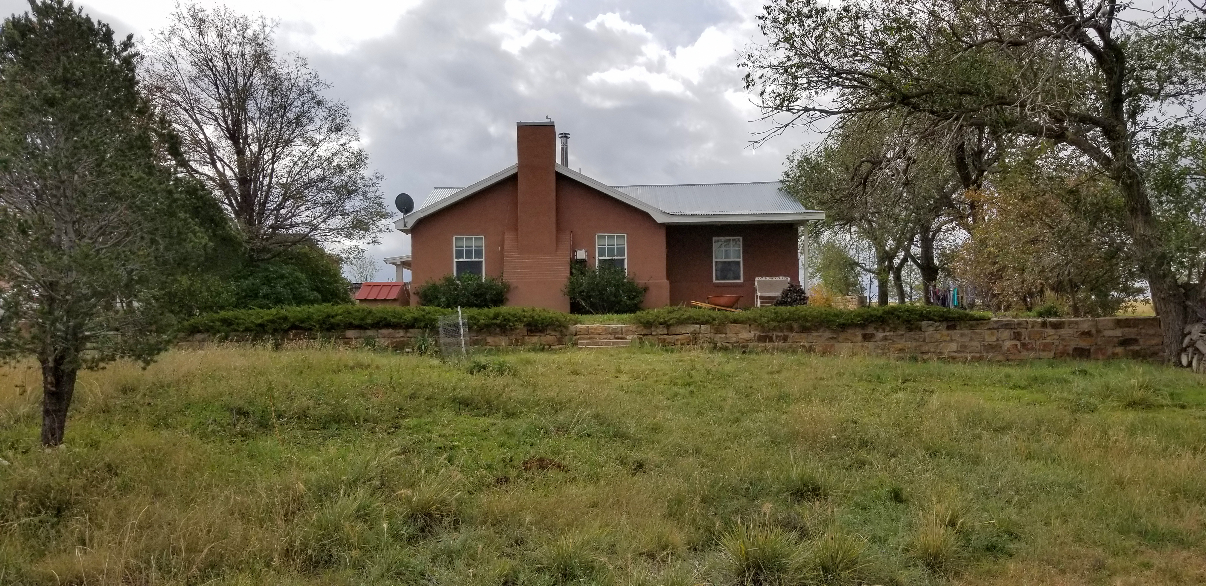 house on a ranch