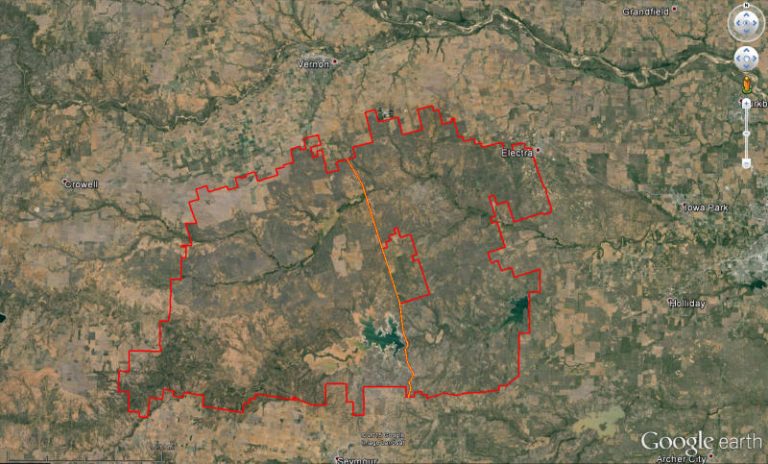 So just how big is the Waggoner Ranch? How about a size comparison ...