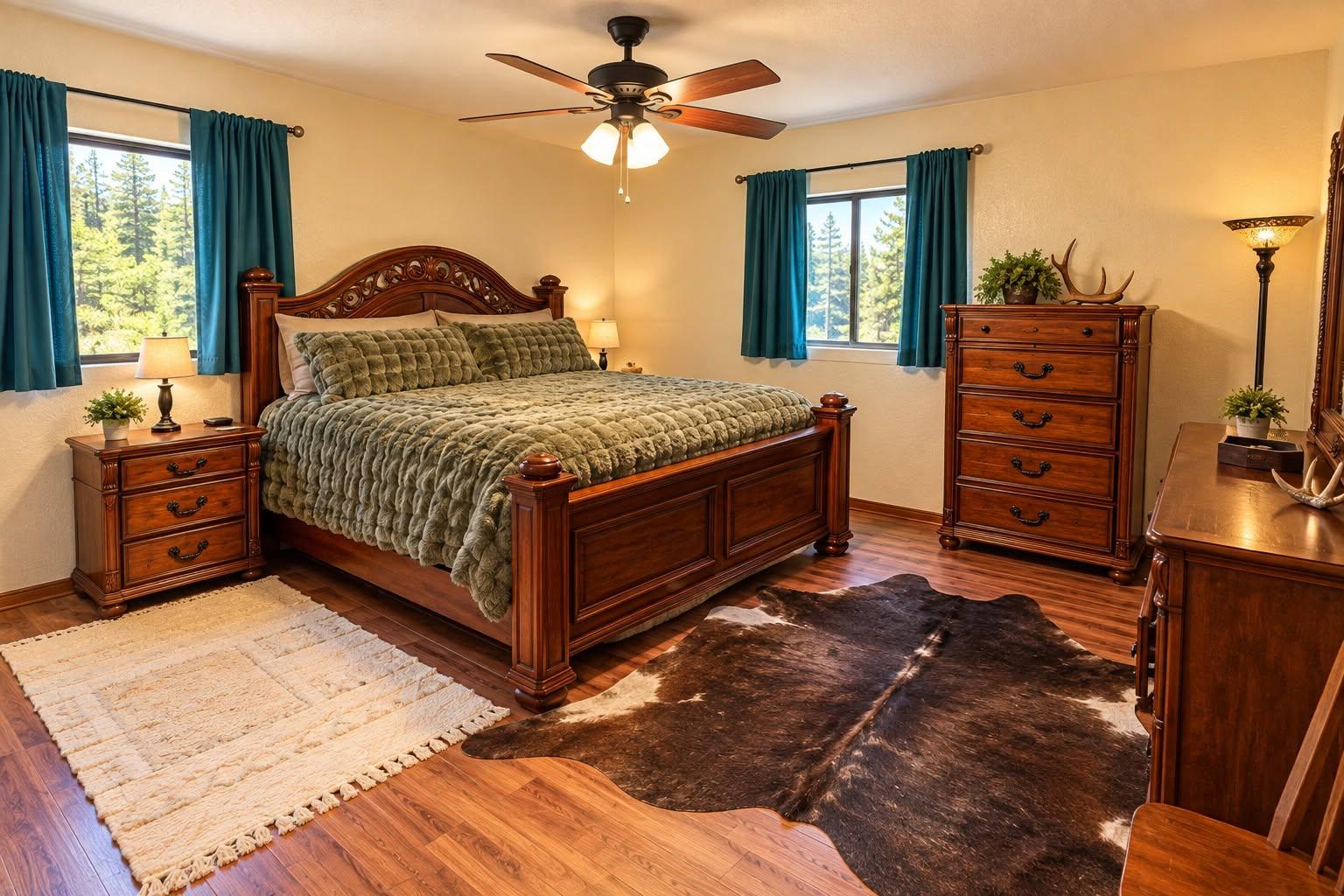 Additional cabin bedroom view