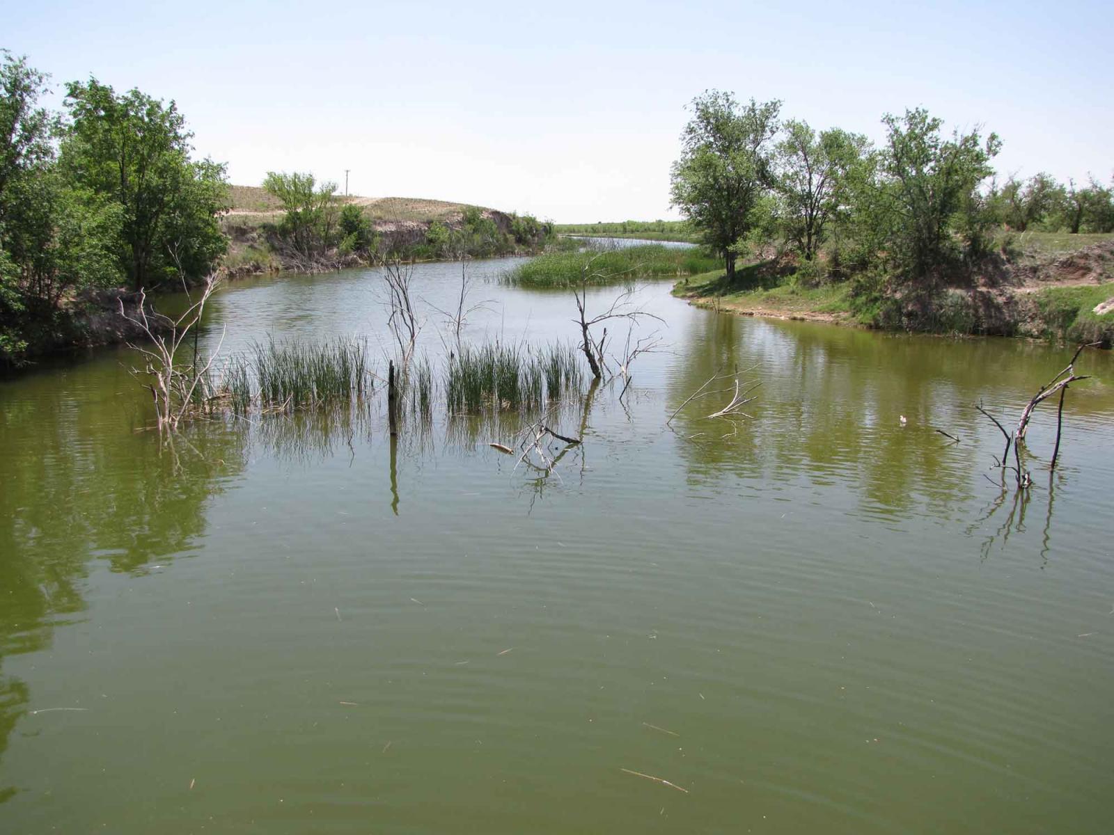 Winter Tahoka Lake Ranch Chas S. Middleton