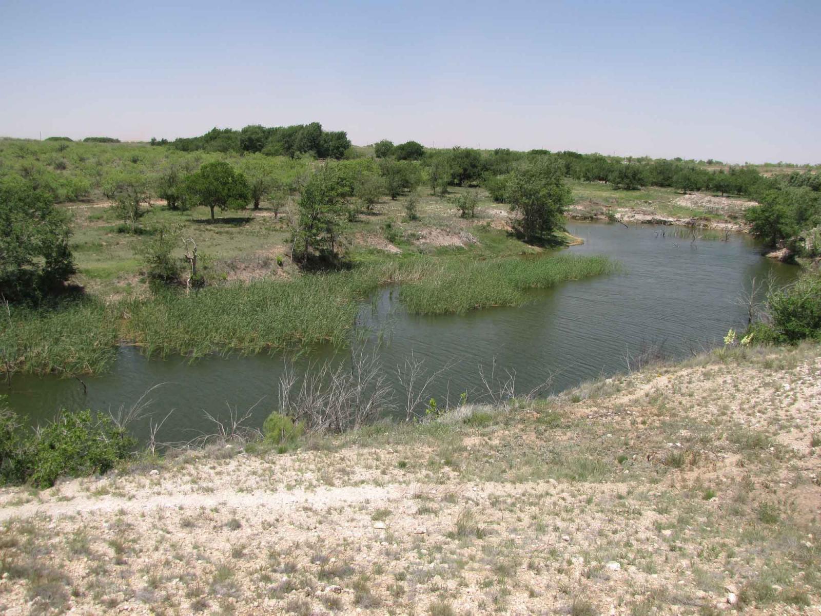 Winter Tahoka Lake Ranch Chas S. Middleton