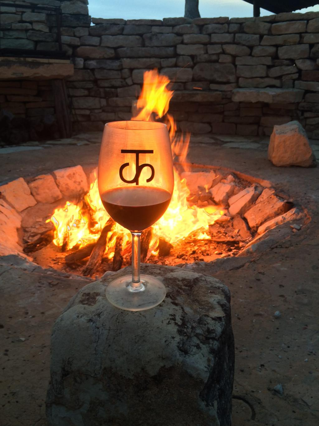 dallas cowboys fire pit on T Lazy S Ranch Chas S Middleton